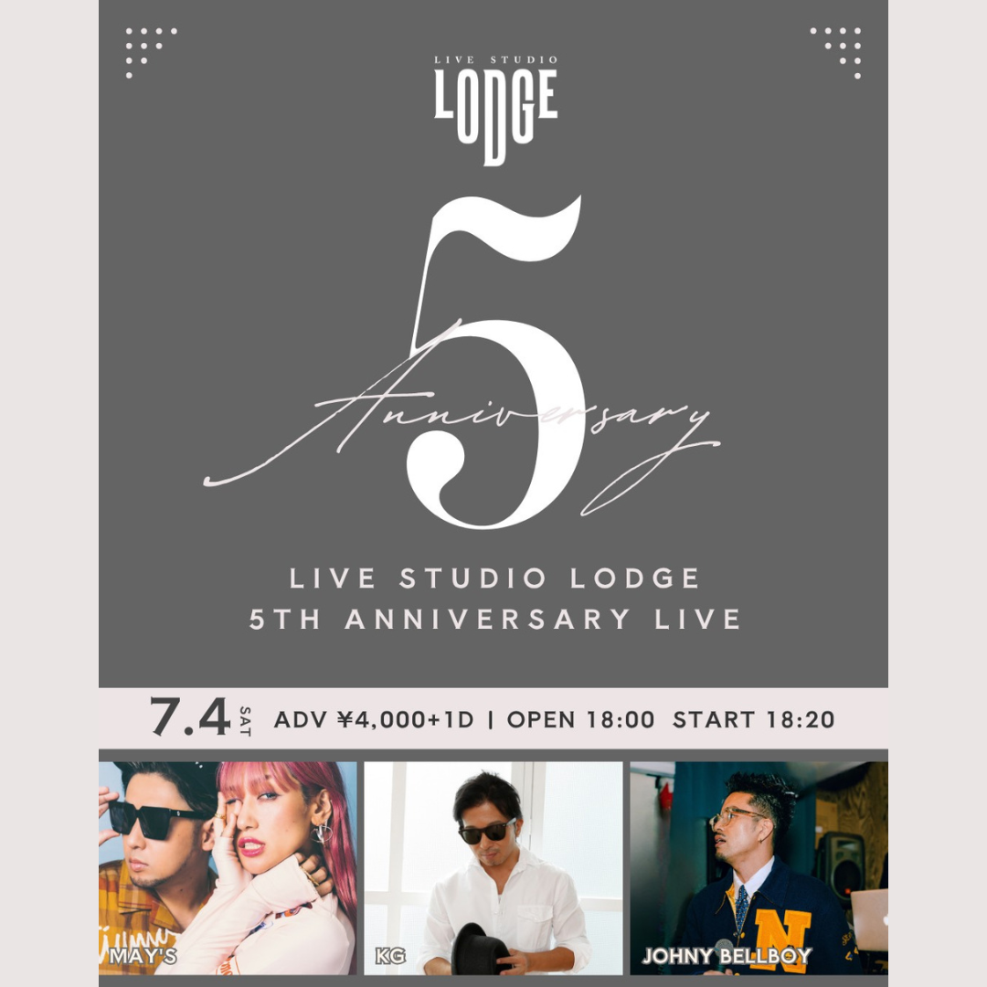 LIVE STUDIO LODGE 5th Anniversary LIVE